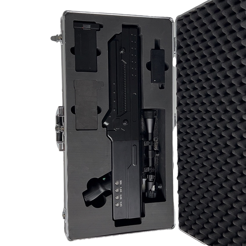  绥江手持便携式枪型低空防御反制四通道B型