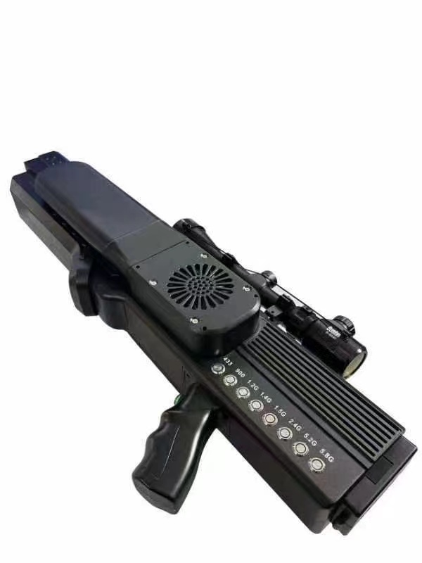  绥江手持便携式枪型低空防御反制八通道